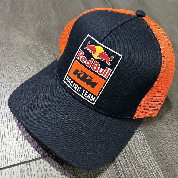 Red Bull KTM Racing‎ Team Hat Adult Blue & Orange Snapback Motocross Enduro Cap - Picture 1 of 6